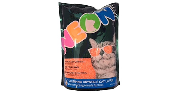 neon cat litter