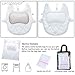 Luxury Non-Slip Spa Bath Pillow For Tub with 5D Air Mesh Technology, Machine Washable- Extra Large Size (17.7