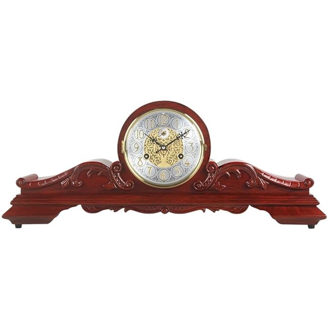 HENSE Chiming Regulator Mechanical WindUp Desk Table Mantel Clocks Living Room