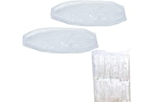 Aisetmoon Disposable Arm Sleeves Covers, 100 Pcs Disposable Oversleeves Covers, Waterproof PE Oversleeves Covers Plastic Prot