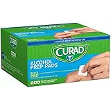 Curad Alcohol Prep Pads 200 Ea