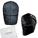 LETHMIK Winter Trapper Ushanka Hat Unisex Faux Fur Waterproof Hunting Hat with Breathable Mask Dark Blue