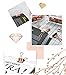 MultiBey Rose Gold Binder Clips Fashion Metal Clips, Small 3/4 inch 25PCS or 1 inch 12PCS per Box (3/4 (25pcs))
