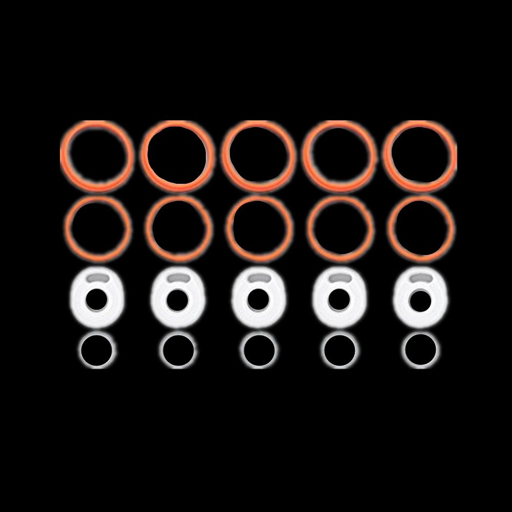 DEKPRO 5 Sets TFV12 Prince Replacement O Rings Silicone Seals Ring (TFV12 Prince Oring(5 Sets))