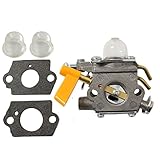 Podoy C1U-H60 Carburetor Primer Bulb Gasket Kit 308054013 Compatible With Ryobi Homelite UT-21004 Blower Replacement