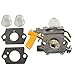 Podoy CIU-H60 Carburetor Primer Bulb Gasket Kit 308054013 fit for Ryobi Homelite UT-21004 Blower Replacement