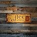 Barnyard Designs 'Our Coffee Hits The Spot' Retro Vintage Tin Bar Sign Country Home Decor 14