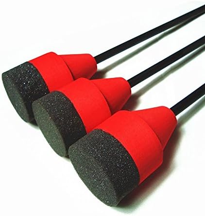 FayOutdoor 6pcs Soft Sponge Foam Hunting Arrowhead Game Practice Broadhead Tips for Archery CS Shooting