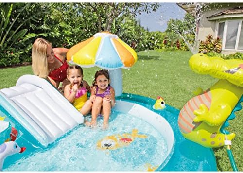 intex gator play center