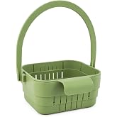 Kitchen Foldable Hanging Sink Drain Basket - Faucet Hanging Strainer Basket | Multifunctional
