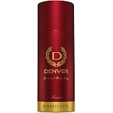 Denver Honour Deodorant Body Spray for Men | Long-Lasting Deo Fragrance and Odor Protection | Fresh Citrus with Spicy Woody and Amber Notes, 5.0 Fl Oz (150 ml)
