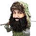 Beard Head - The Original Barbarian Trapper Knit Beard Hat