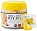 Ear Plugs for Sleeping - 30 Pairs Individually Wrapped Sound Blocking Earplugs - Block Snoring & Annoying Noise for Peace and Quiet - Perfect for Travel & Study