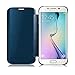 Hovisi Luxurious Shiny Flip Case Cover Samsung Galaxy S8 (Blue)