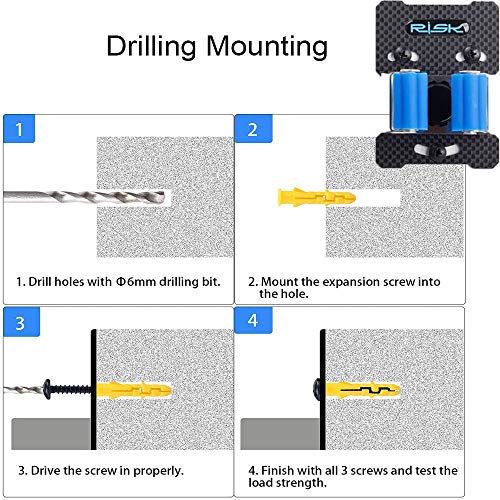 AIKESIWAY Bike Clip, Bike Storage, Bike Wall Mount, Bike Stand Rack Hanger System for Garage Portable Indoor Outdoor Punch-Free Vertical Easy to Install and Tire Rack for Road Mountain Bikes (1)