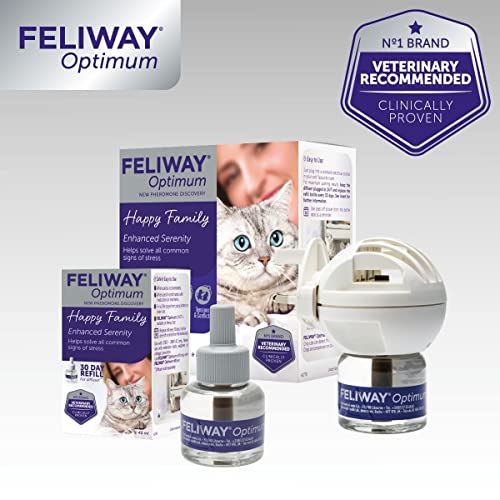 Feliway Optimum Refill,Purple,Package may vary, 3 Count (Pack of 1)