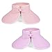 BMC 2pk Girls Roll Up Collapsible Travel Sun Protection Outdoor Straw Hats