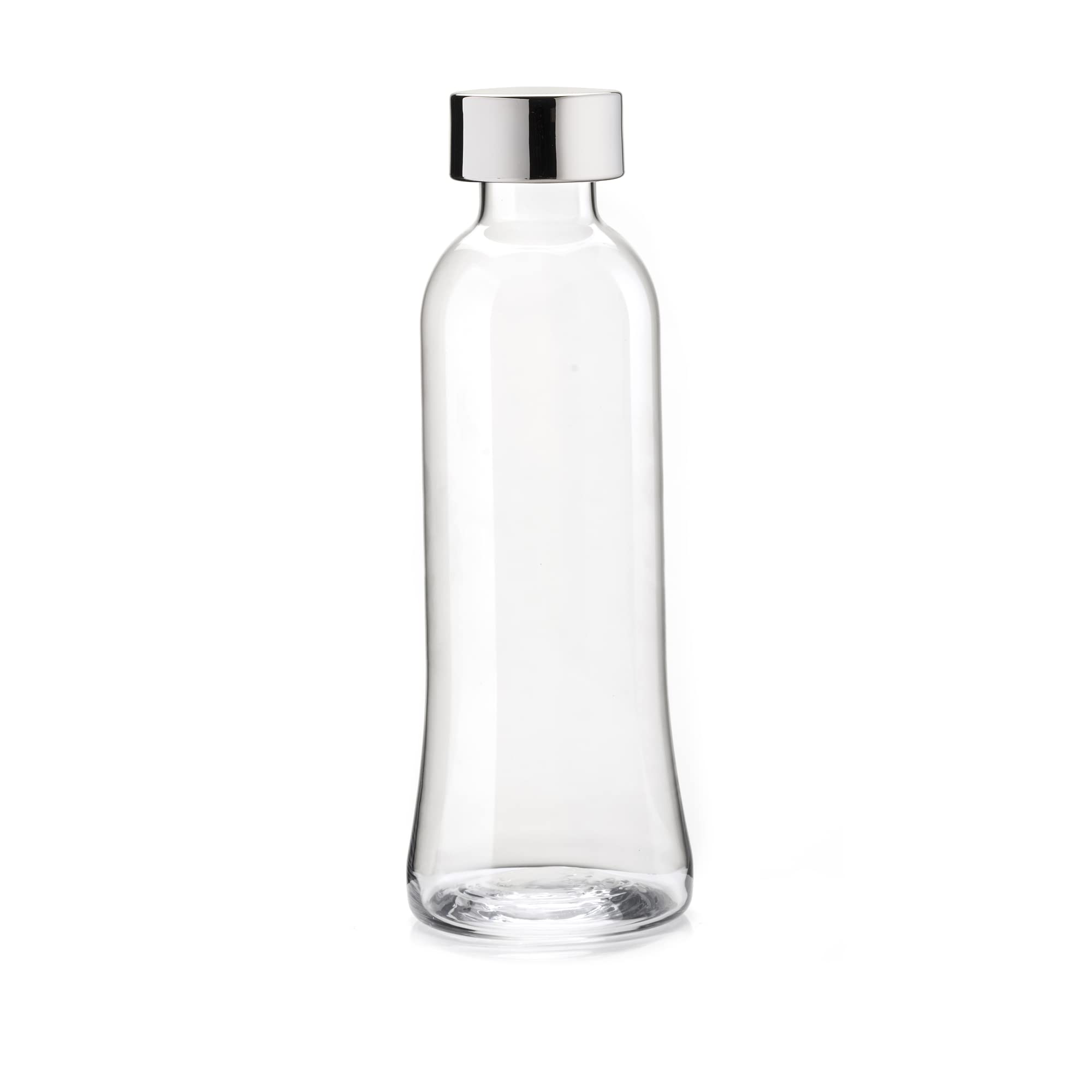 Guzzini - Icons, Glass Bottles 1 LT. - Chrome, Ø9,5 x h27 cm - 11500116