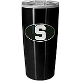 Siskiyou NCAA Michigan St. Spartans Travel Mug, Black, 14 ounce