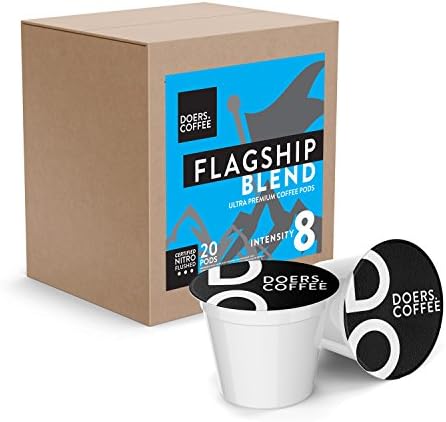 20 Count Strong Bold Keurig K-Cup Coffee Pods (Flagship Blend)