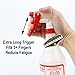 Mighty Gadget (R) 3 Pack of 32 oz Empty Multi Purpose Household Janitorial Chemical Resistant Spray Bottle with No Clogs, Leak Proof Sprayers 20% More Spray Power