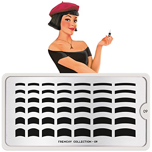 MoYou-London Nail Art Frenchy Plate Collection 09