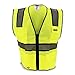 KwikSafety (Charlotte, NC Official Class 2 ANSI Hi Vis Safety Vest Yellow L/XL