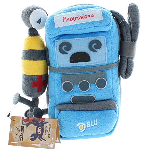 Team Fortress 2 8" Talking Dispenser Plush Blue