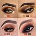 Serseul High Pigmented Eyeshadow Palette 6 Matte + 4 Shimmer +1 Facial Rainbow Highlight Creamy Texture Long Lasting Eye Shadow Cruelty Free