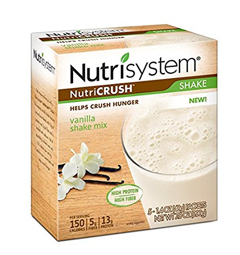 Nutrisystem Nutricrush Vanilla Shake Mix 10 Packets