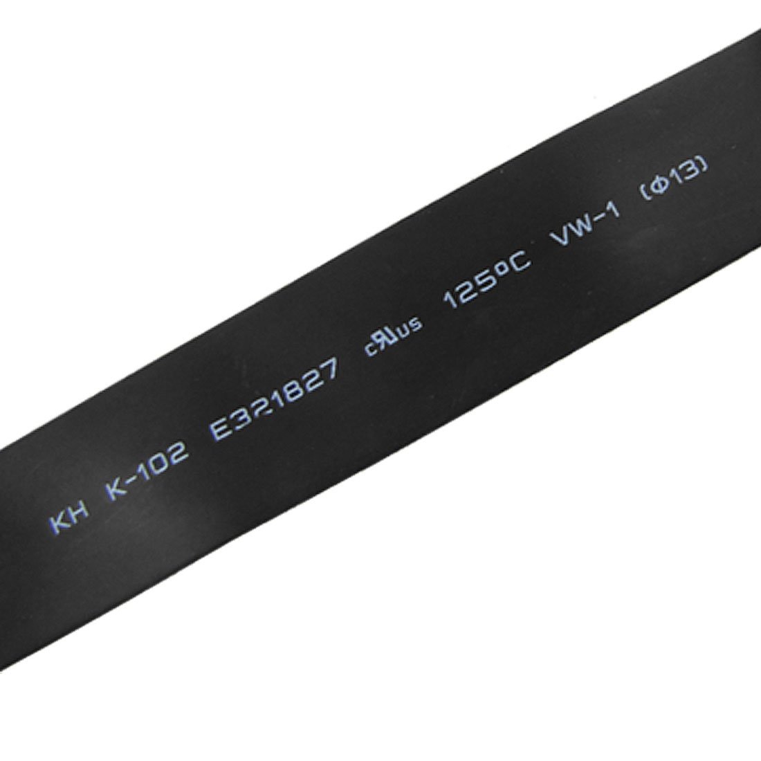 sourcingmap Heat Shrinkable Tube Shrink Tubing, 9.8ft, 13 mm, Black