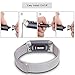 TOMALL Replacement Bands for Fitbit Charge 3, Waterproof Adjustable Replacement Accessories with Magnet Lock for Fitbit Charge 3 (Silver)