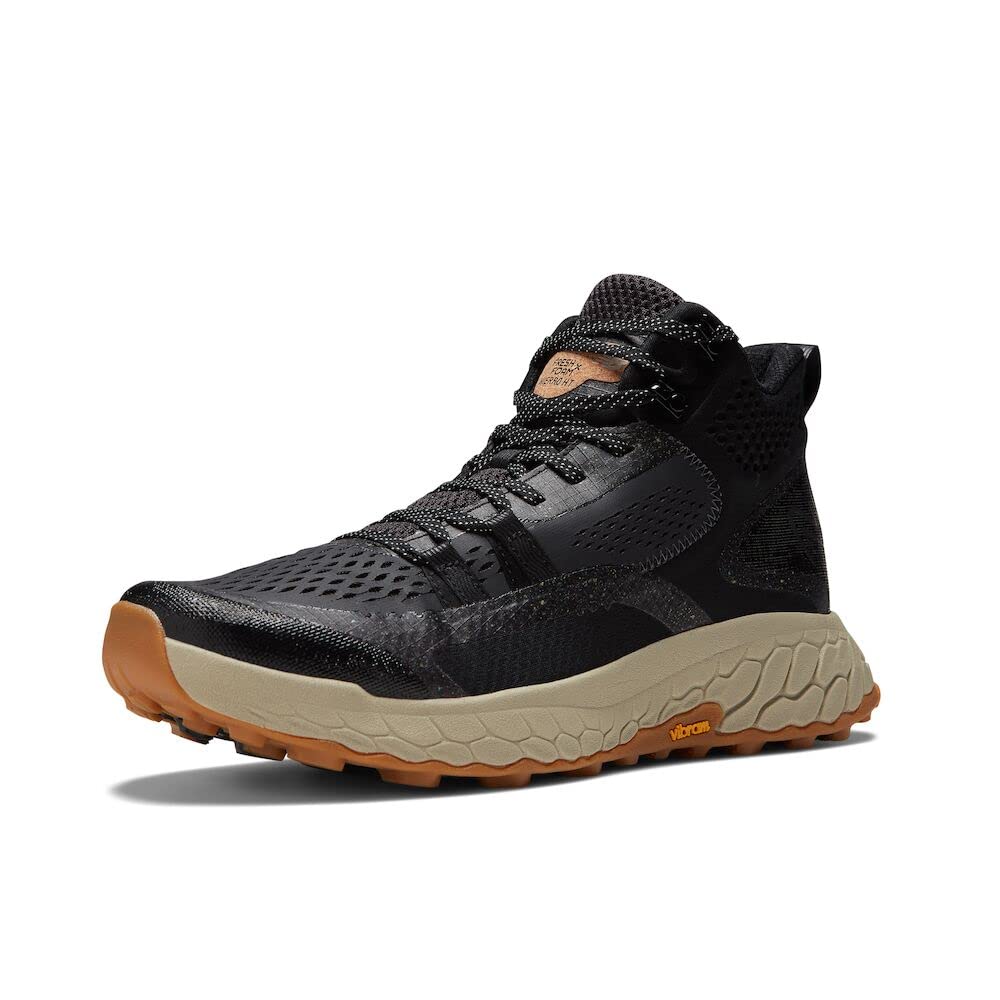 Photo 1 of New Balance Men's Fresh Foam X Hierro Mid GTX V1 Trail Running Shoe, Black/Timberwolf, 11.5