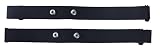 Rich Green Valley Heart Rate Monitor Chest Strap Compatible with Polar H10 H9 H7 H1 Wahoo Tickr Garmin HRM CooSpo,Black M-XXL