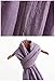 Cotton Scarf Shawl Soft Lightweight Scarves And Wraps For Men And Women. Unisex. (Purple)