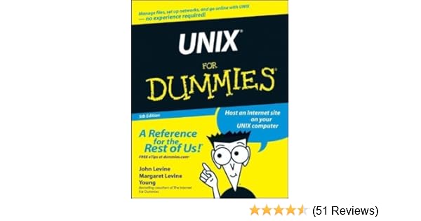 Unix For Dummies 5th Fifth Edition By Levine John R - 