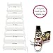 LattoGe Tieless Elastic Silicone No Tie Shoelaces Lace Lock Bands for Kids, Adults Athletic Running Shoe Laces,Seakers (Adults Size White) …