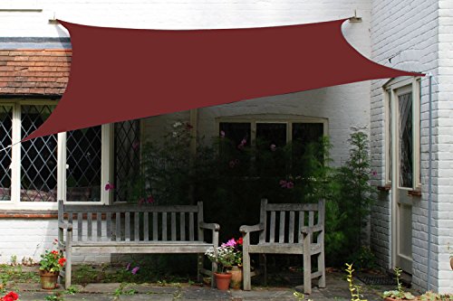 UPC 699960501285, Belle Dura Brick Red 10&#39; x 13&#39; Sun Shade Sails Rectangle UV Block for Shelter Canopy Patio Garden Outdoor Facility and Activities