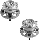 PM Auto Pair of 2 Rear Wheel Hub Bearing Assembly Replacement For 2012-2017 Hyundai Accent L4 1.6L
