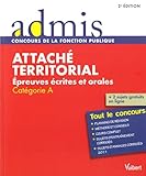 concours attache territorial ecrit oral cat a 2e edt by
