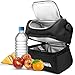 Lunch Bags Box for Women & Men – Adults Kids Large 2 Compartment Double Deck Insulated Thermal Hot Cold Cooler Lunchbox - Meal Prep Snack Tote Bag for Work Office School Car Auto Travel