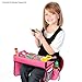 Car Seat Tray Pink (or Blue) | Kids Travel Tray Perfect for Stress-Free Travel | Fun Lap Desk for Kids | Toddler Travel Tray | Nifty Kids Activity Tray