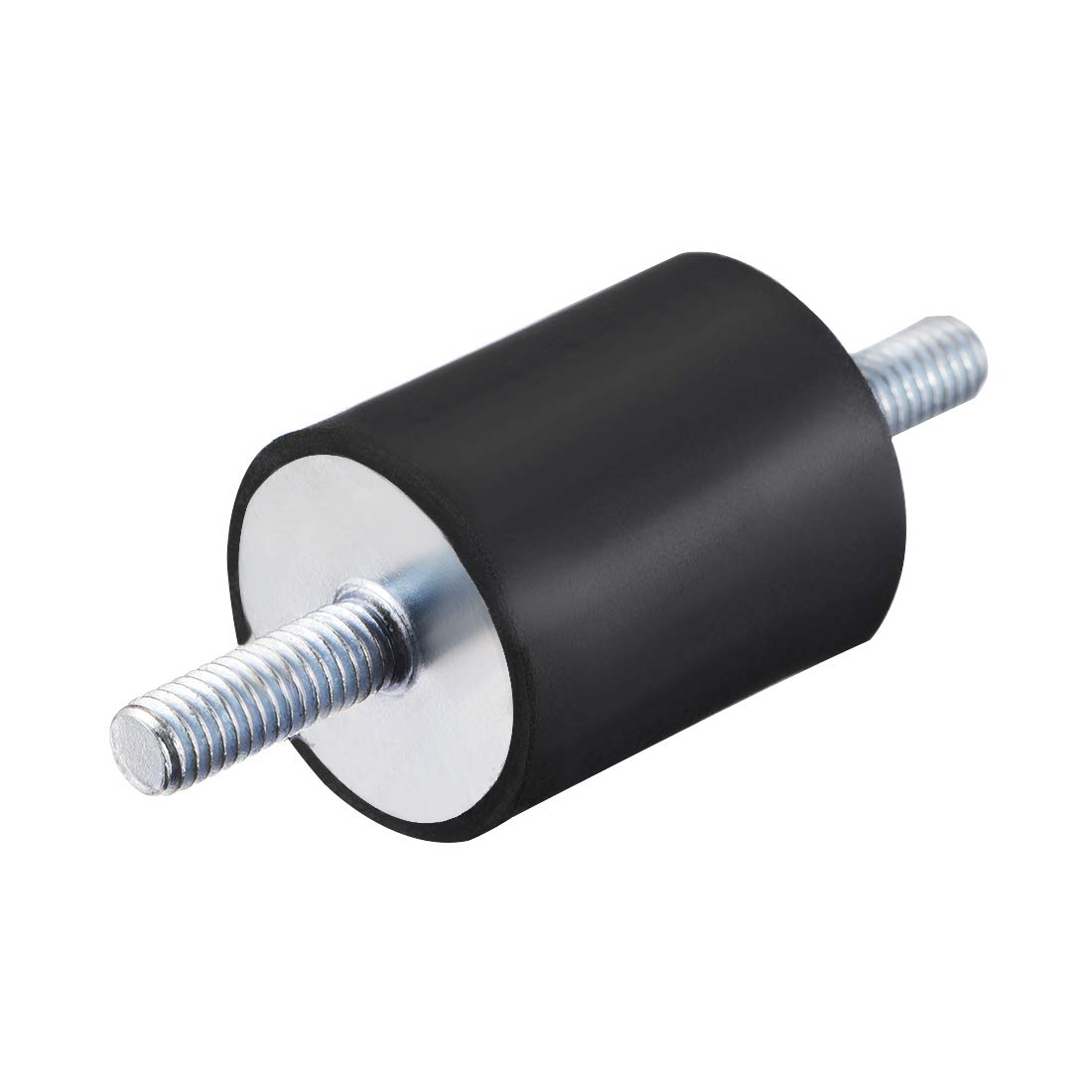 sourcing map 25 x 30mm Rubber Mounts,Vibration Isolators,Shock Absorber with M6 x 18mm Studs