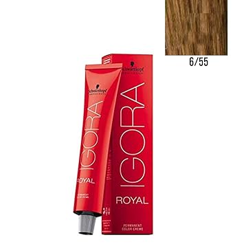 Schwarzkopf Igora Royal Cream Hair Dye All Colours 60ml Tubes 6 55