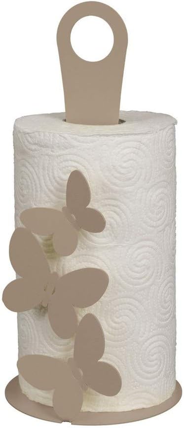 Scottex Roll Holder Kitchen Roll Butterfly Sand Beige I Love Arti & Mestieri