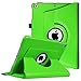 Fintie Rotating Case for iPad 6th / 5th Generation (2018/2017), iPad Air 2 / Air 1 (9.7 Inch) - 360 Degree Rotating Protective Stand Cover Auto Sleep, Green