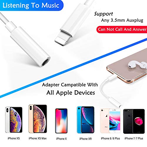 Elook Car Cassette Aux Adapter Kit, with A Smartphone to 3.5 mm Headphone Jack Adapter for Car, iPhone, MP3 ect. White - Thumbnail 4