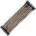 COMeap 120pcs 20CM 40pin Male to Female, 40pin Male to Male, 40pin Female to Female Breadboard Jumper Wire Ribbon Cables Kit