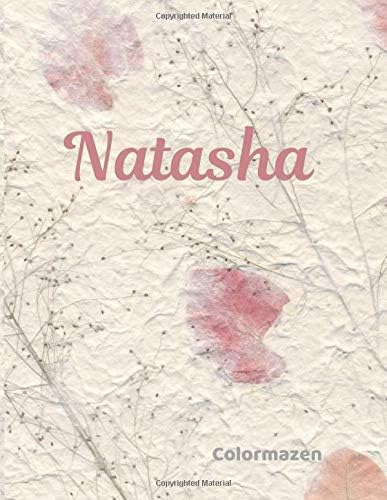 Natasha: Pink Petal Personalised Notebook (Large) (Pink Petal Personalised Notebooks) Paperback – June 21, 2019