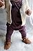 MA&BABY Infant Baby Girl Boys Bear Jumpsuit Animal Cotton Romper Toddler Clothes (12-18 Months, Wine red)